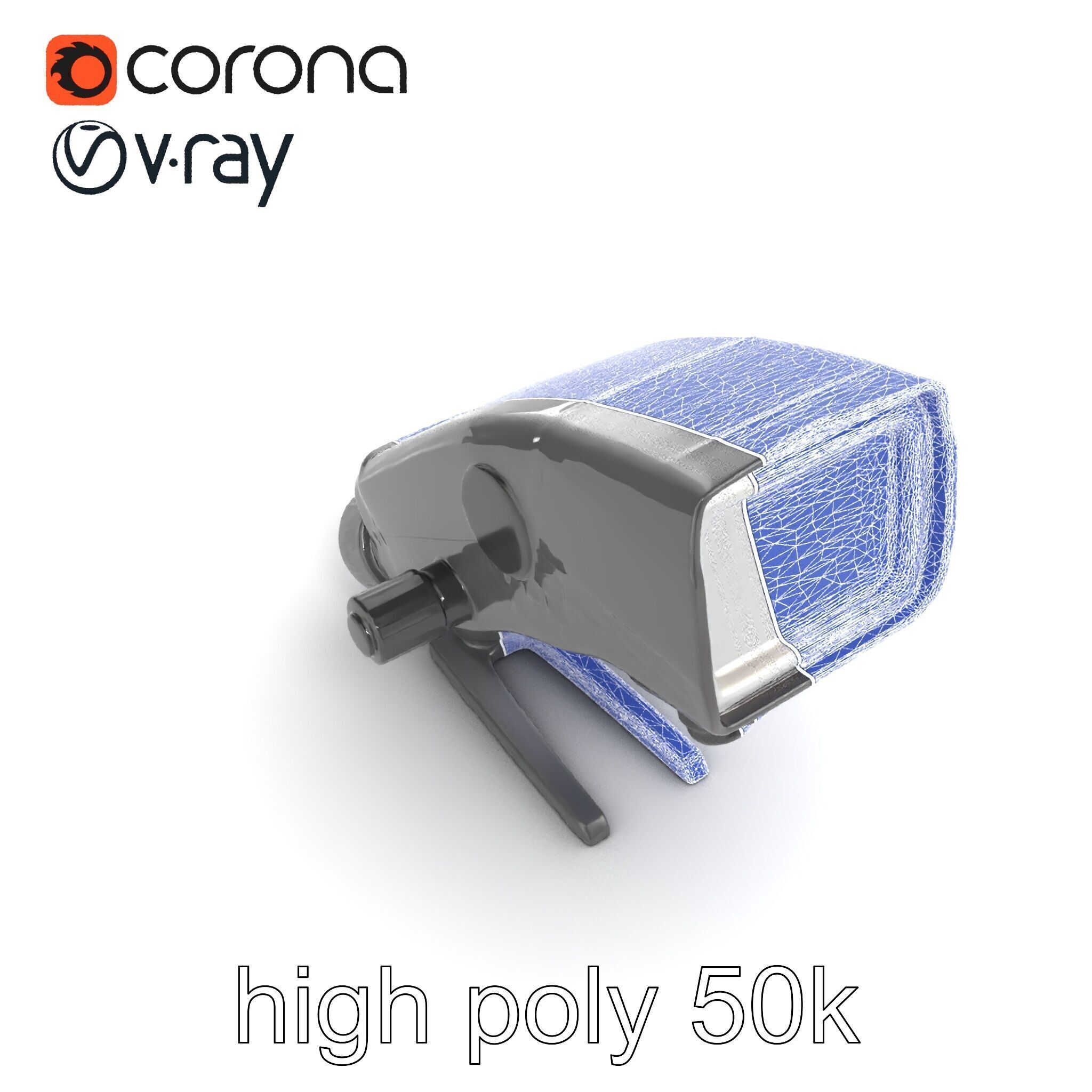 Wireless Flash Unit with Bounce Head model pack Low-poly 3D model_14