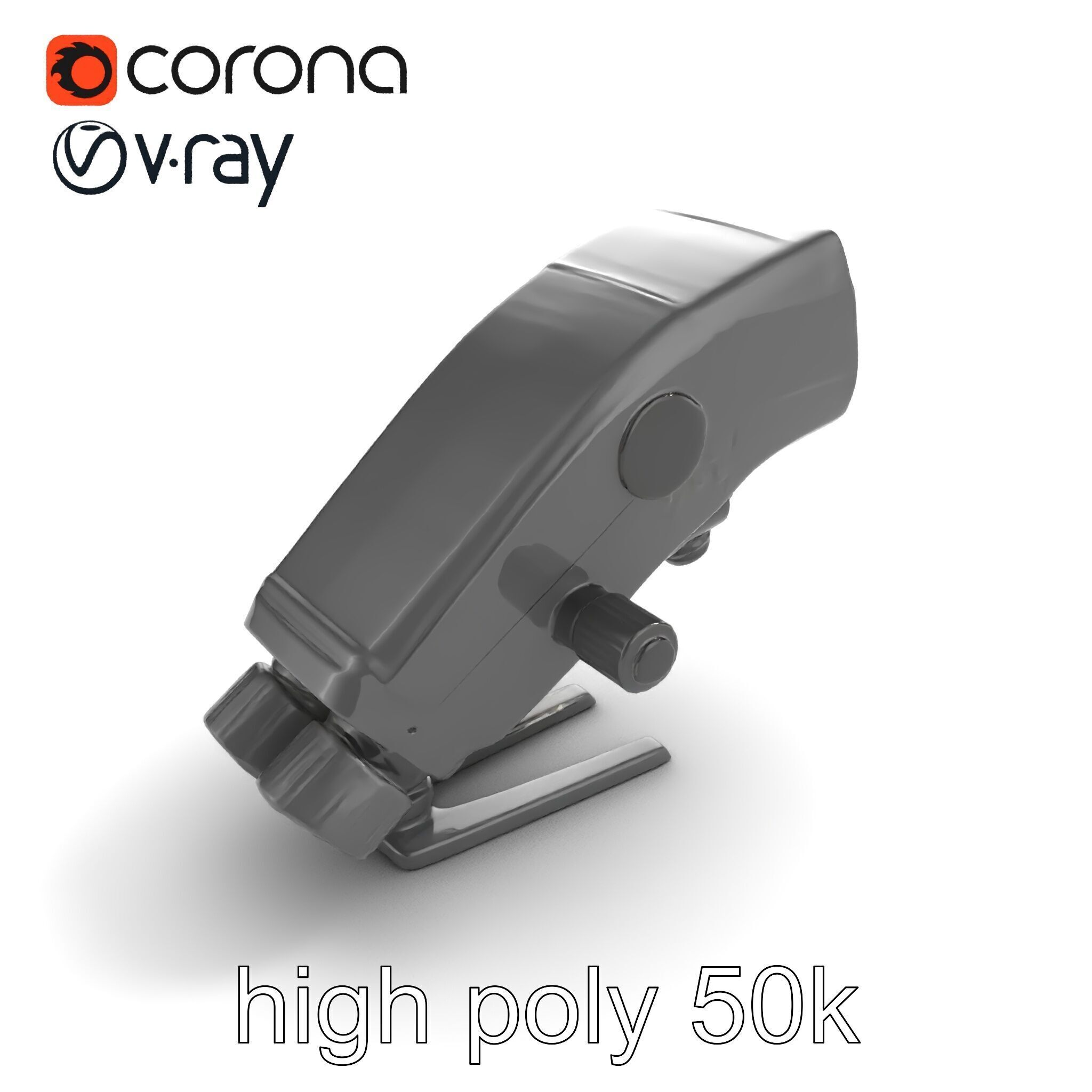 Wireless Flash Unit with Bounce Head model pack Low-poly 3D model_23