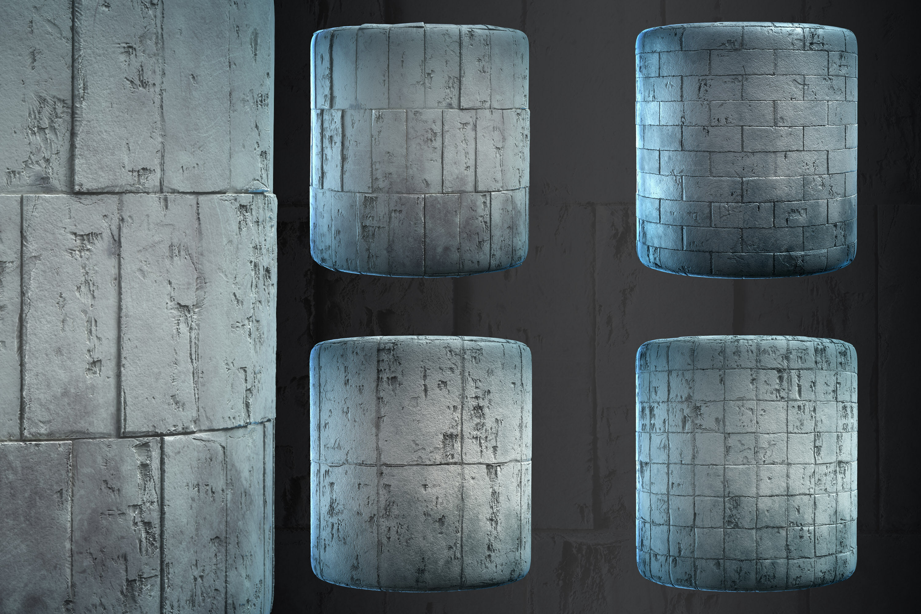 Wall Eroded - VOL 07 - SBsar - Maps Texture_3