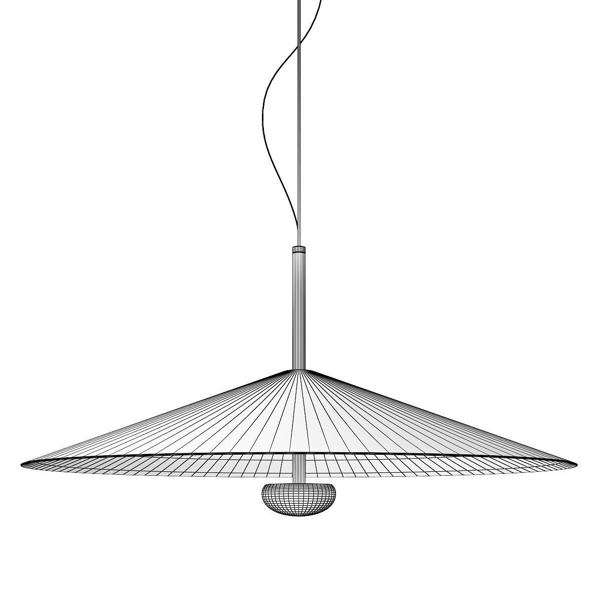 Ava Cone Pendant Light 3D model_5