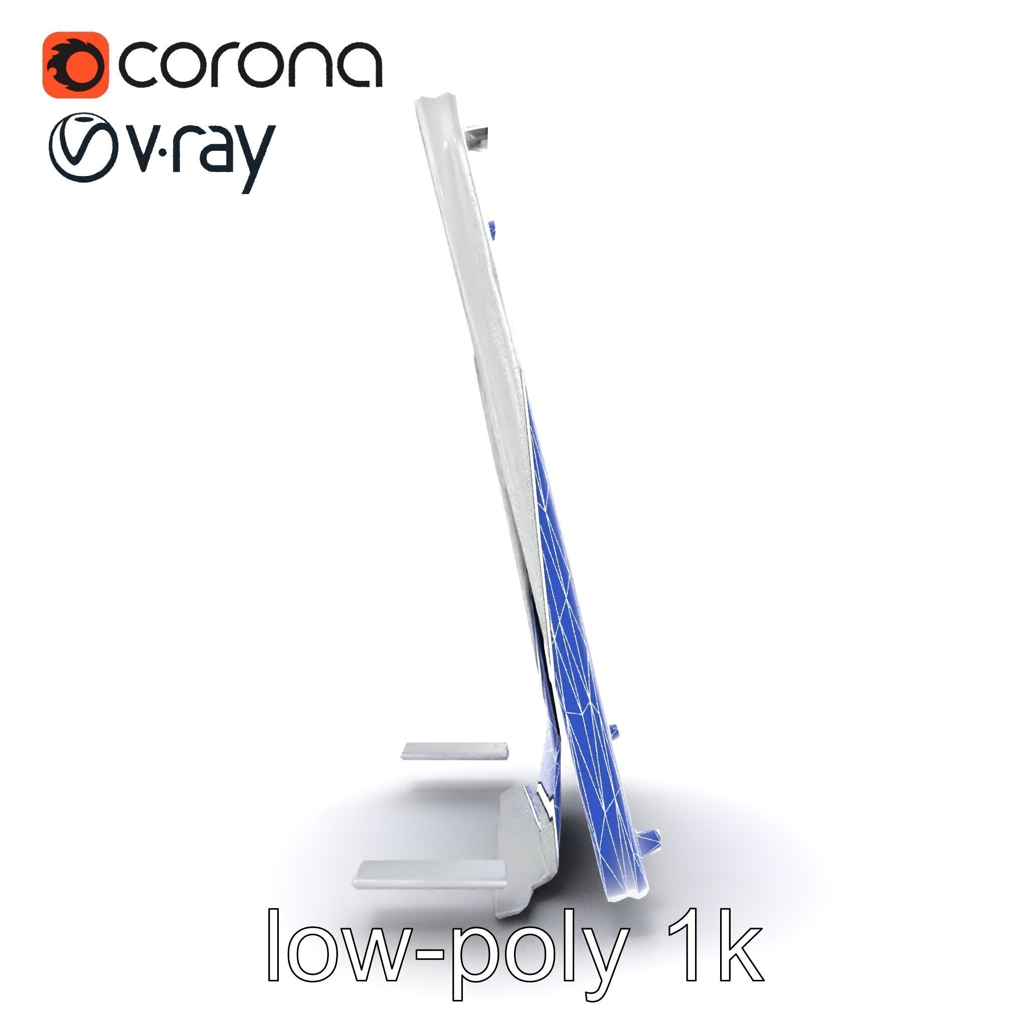 Magnetic Frame Photo Holder Model Pack Low-poly 3D model_27