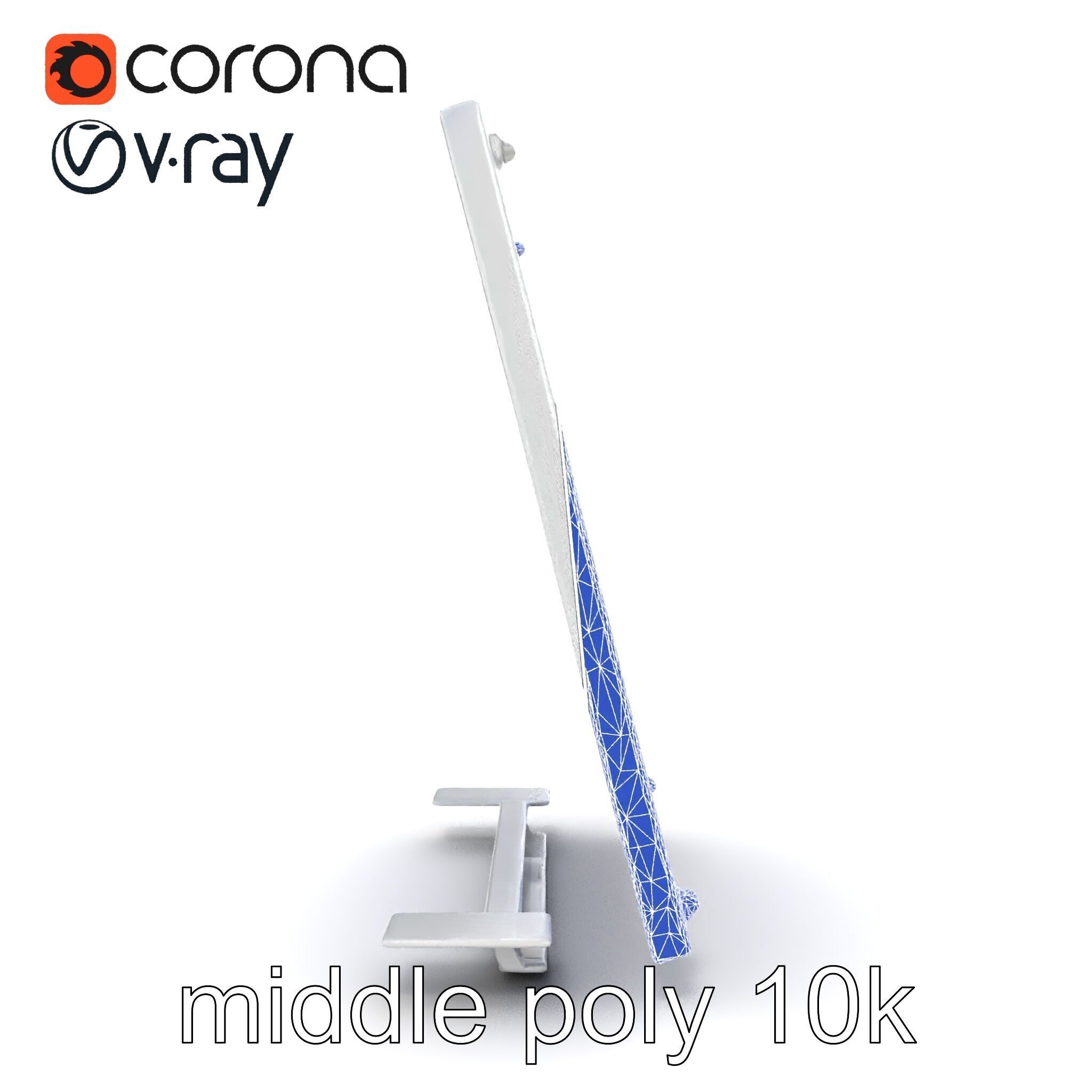 Magnetic Frame Photo Holder Model Pack Low-poly 3D model_24