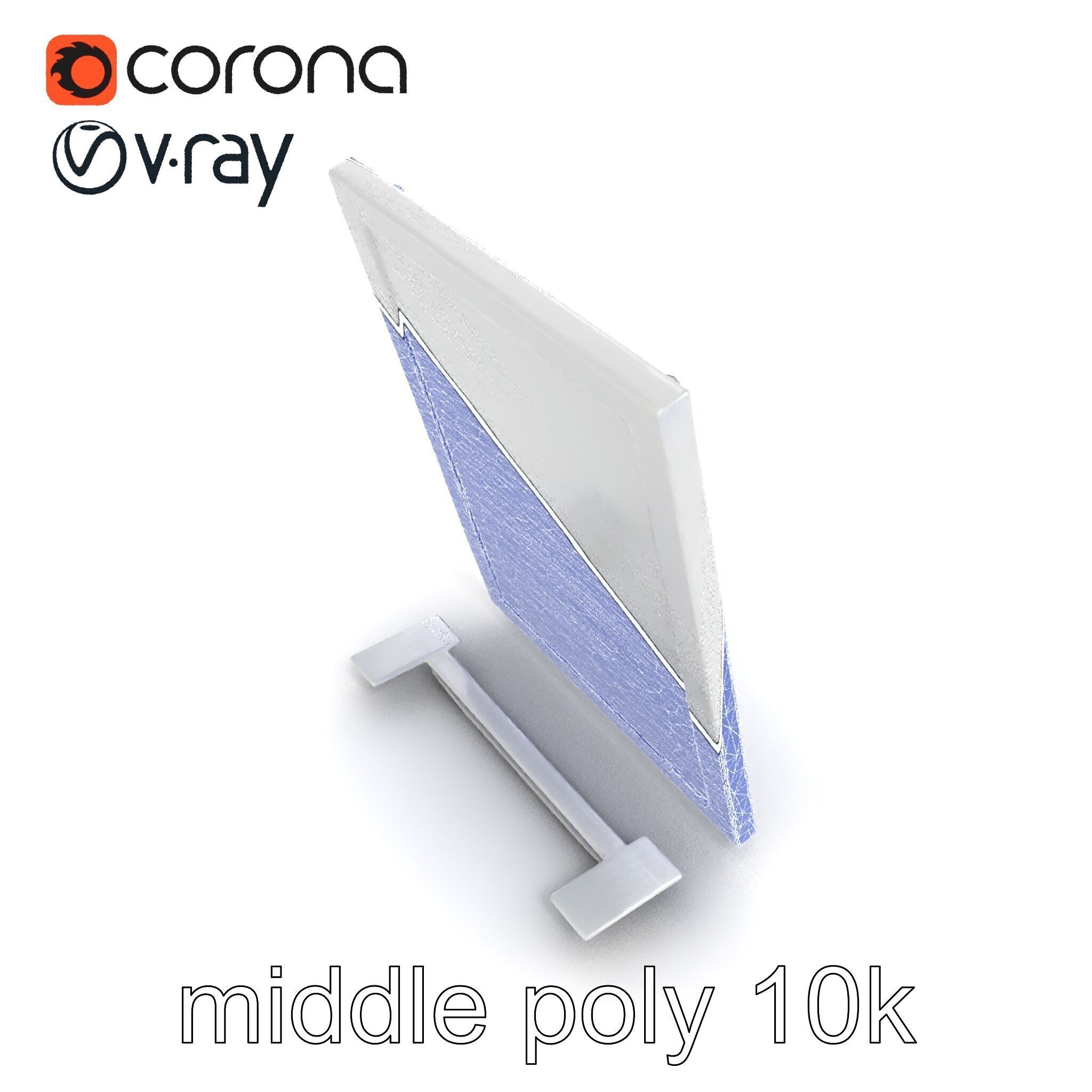 Magnetic Frame Photo Holder Model Pack Low-poly 3D model_13