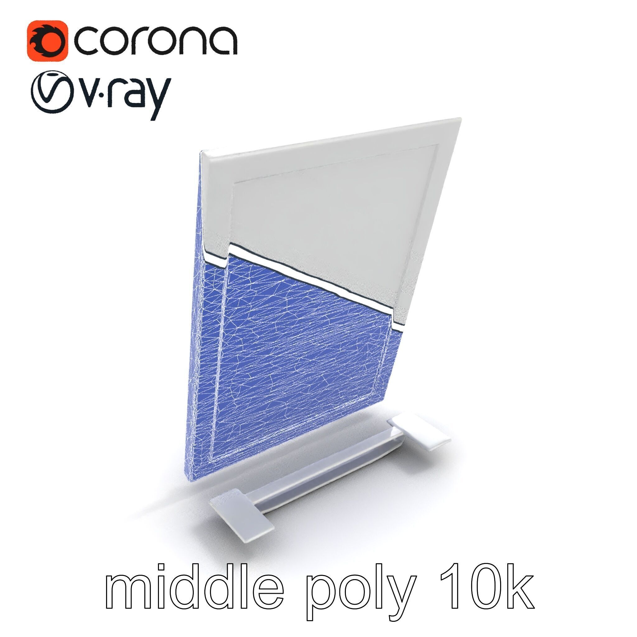 Magnetic Frame Photo Holder Model Pack Low-poly 3D model_21