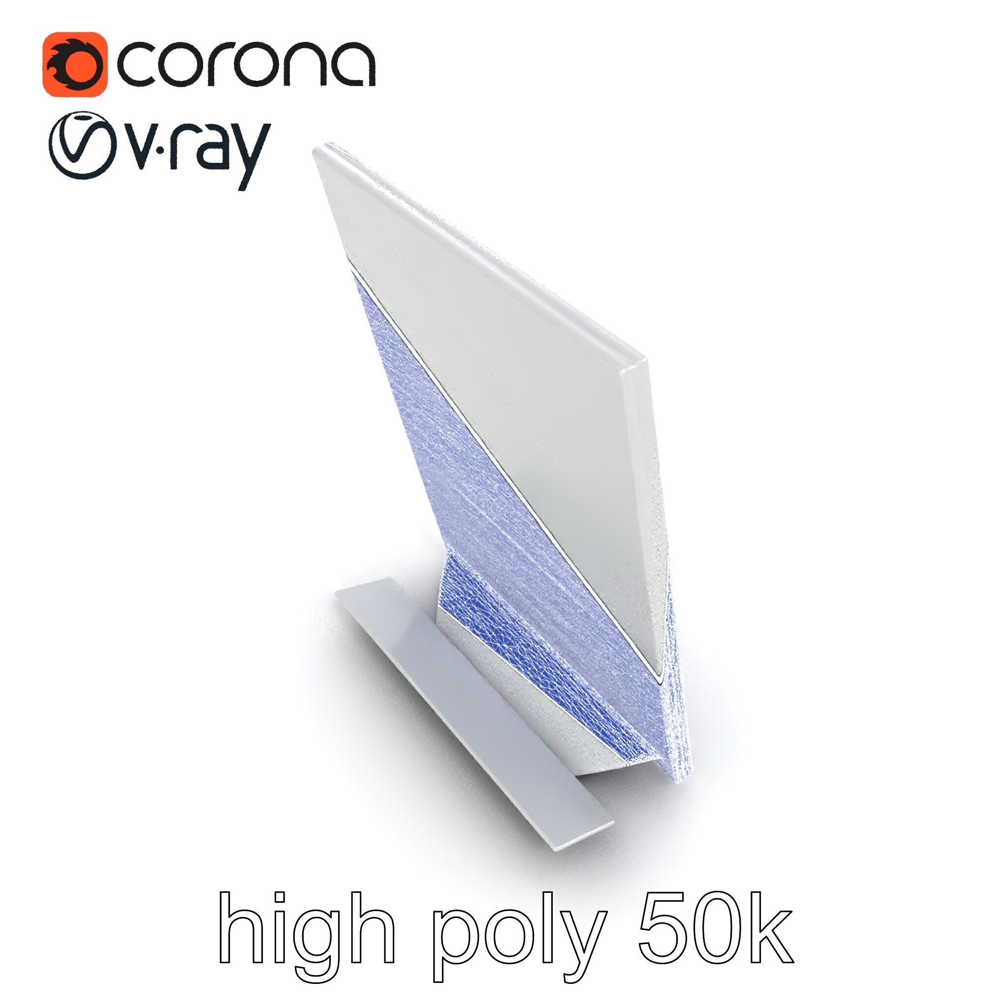 Magnetic Frame Photo Holder Model Pack Low-poly 3D model_23