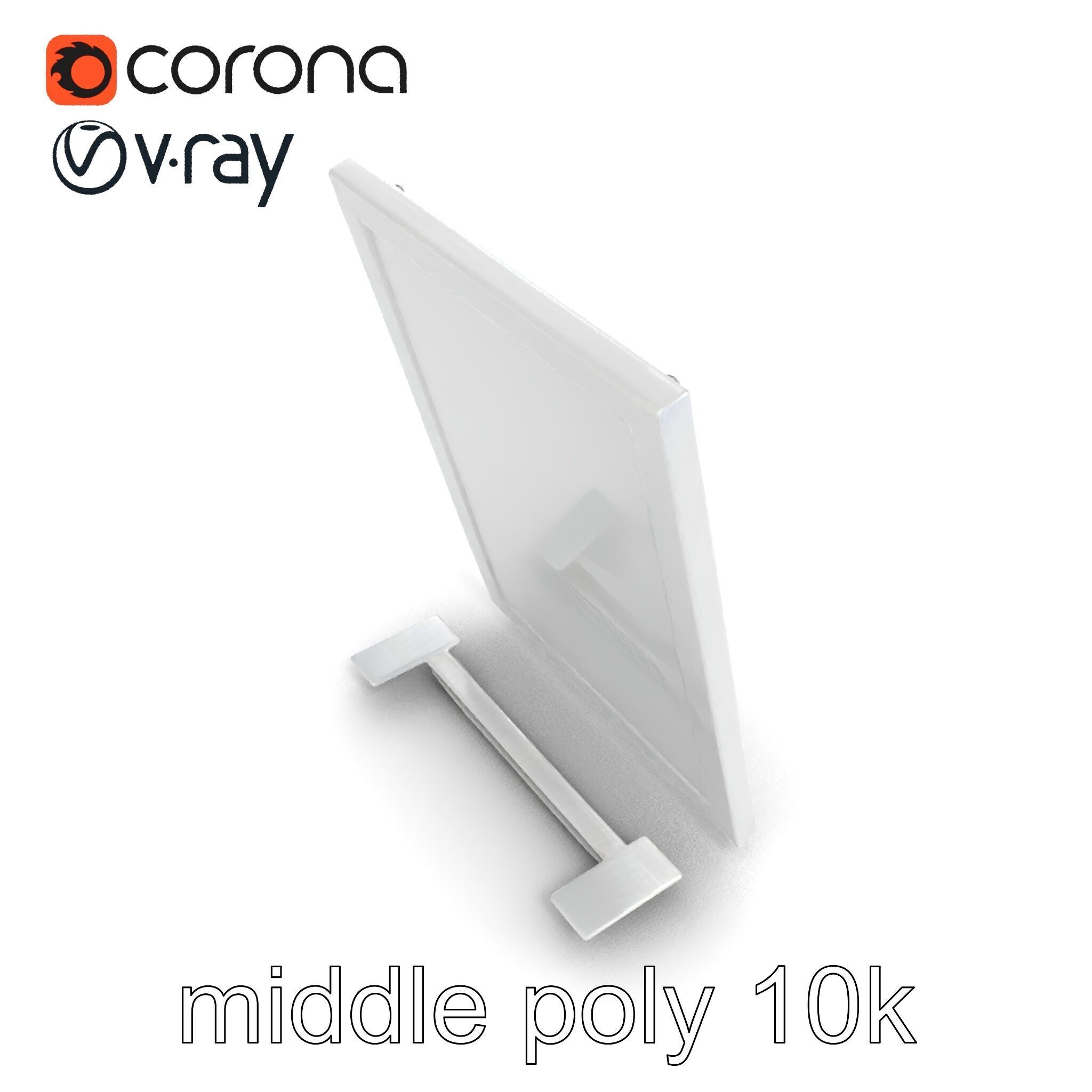 Magnetic Frame Photo Holder Model Pack Low-poly 3D model_14