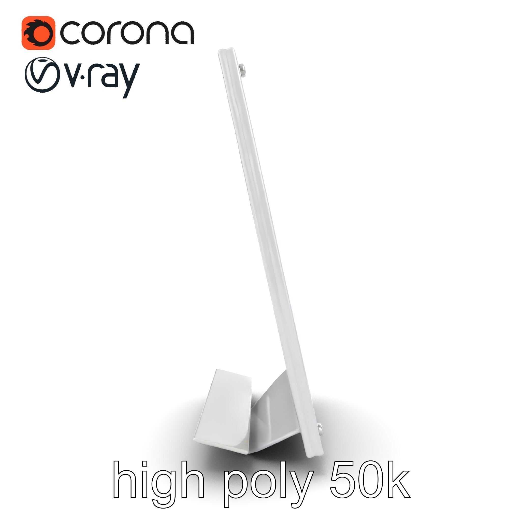 Magnetic Frame Photo Holder Model Pack Low-poly 3D model_26