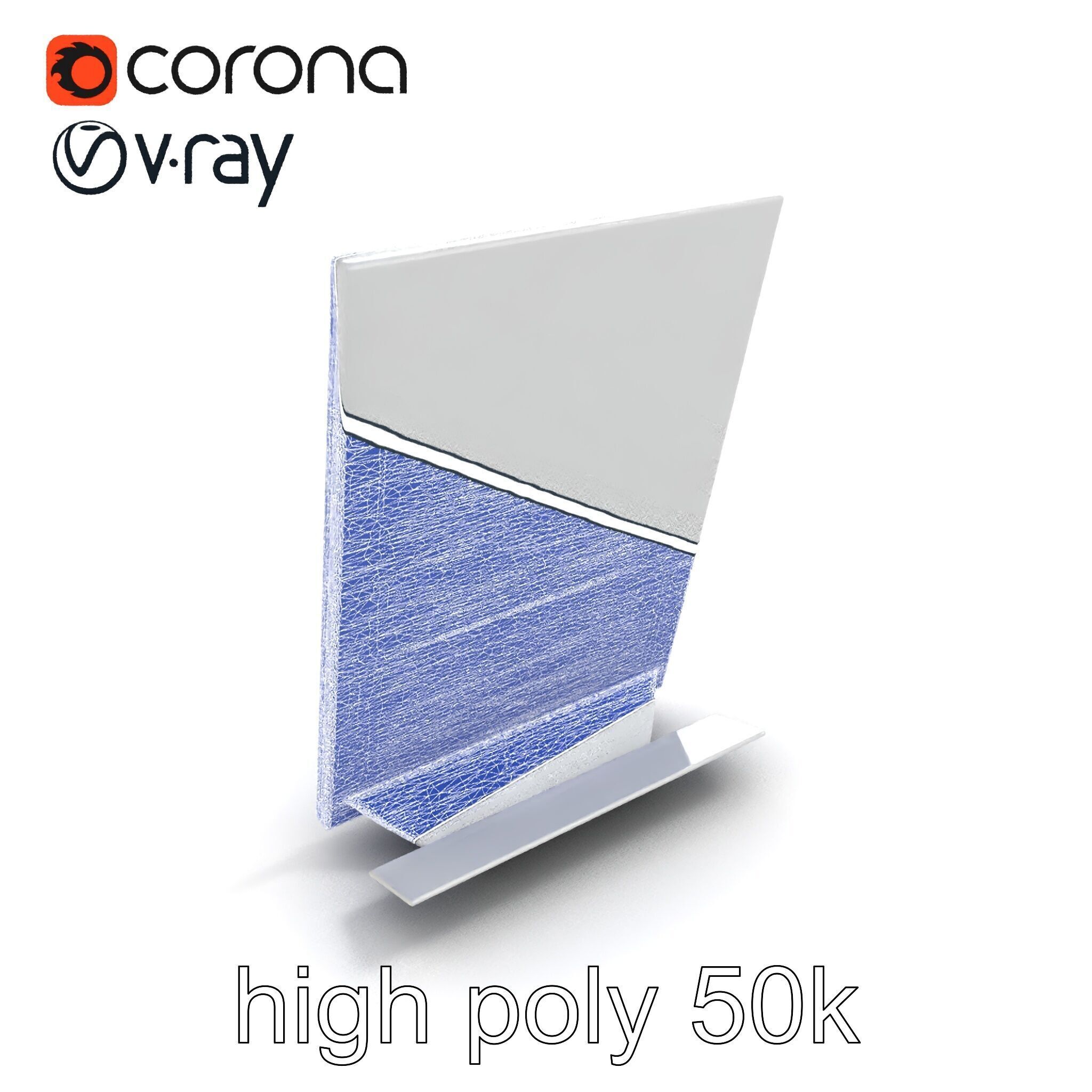 Magnetic Frame Photo Holder Model Pack Low-poly 3D model_29