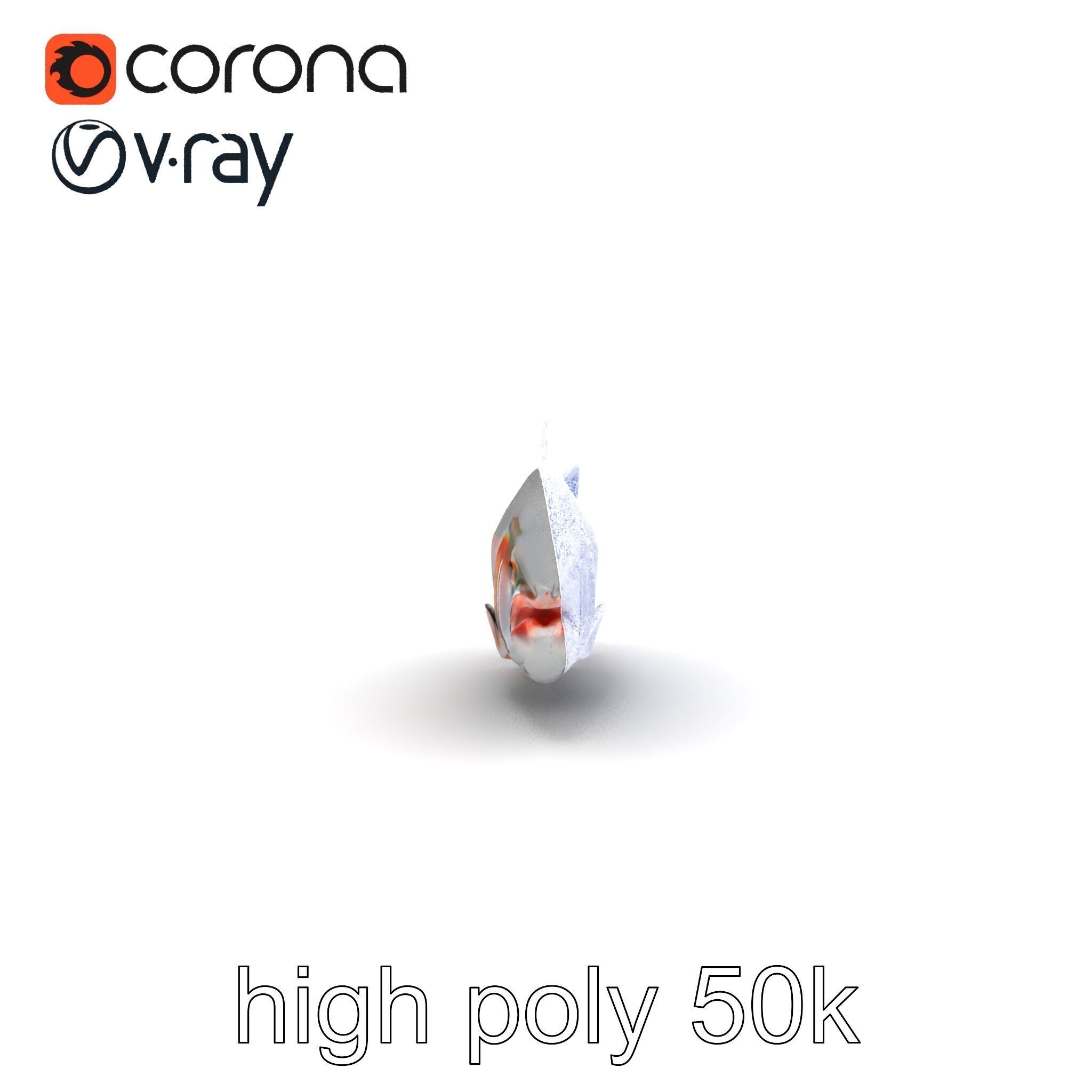 Steelhead Trout Migration Motion model pack Low-poly 3D model_17