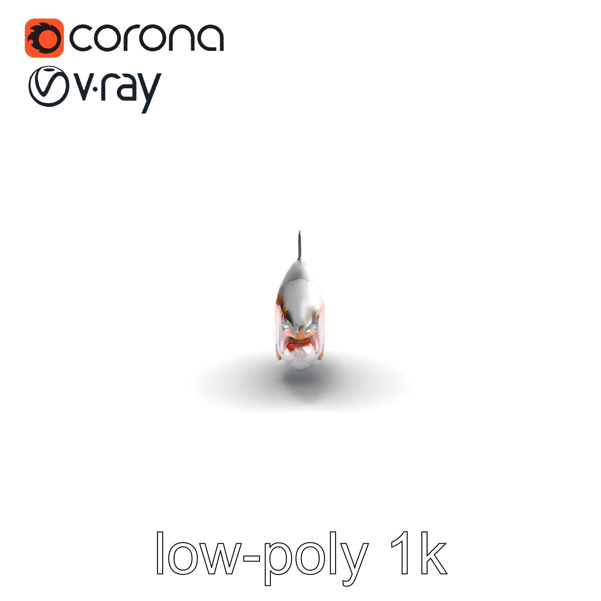 Steelhead Trout Migration Motion model pack Low-poly 3D model_15