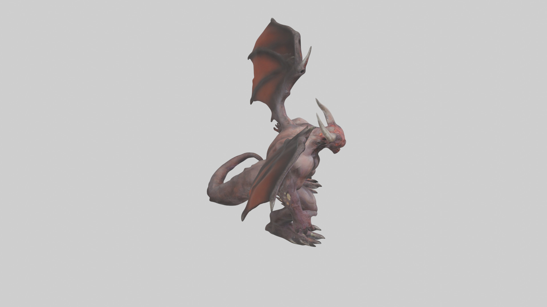 Infernal Beast Model Low-poly 3D model_18