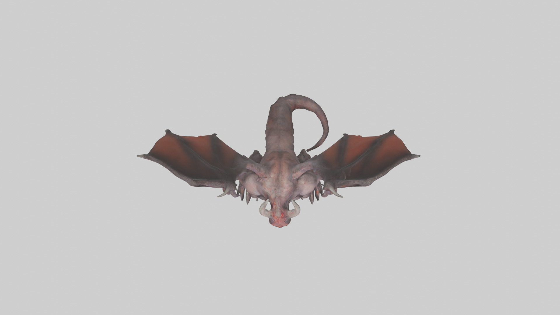 Infernal Beast Model Low-poly 3D model_14
