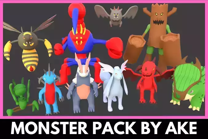 Monsters Pack by AKE