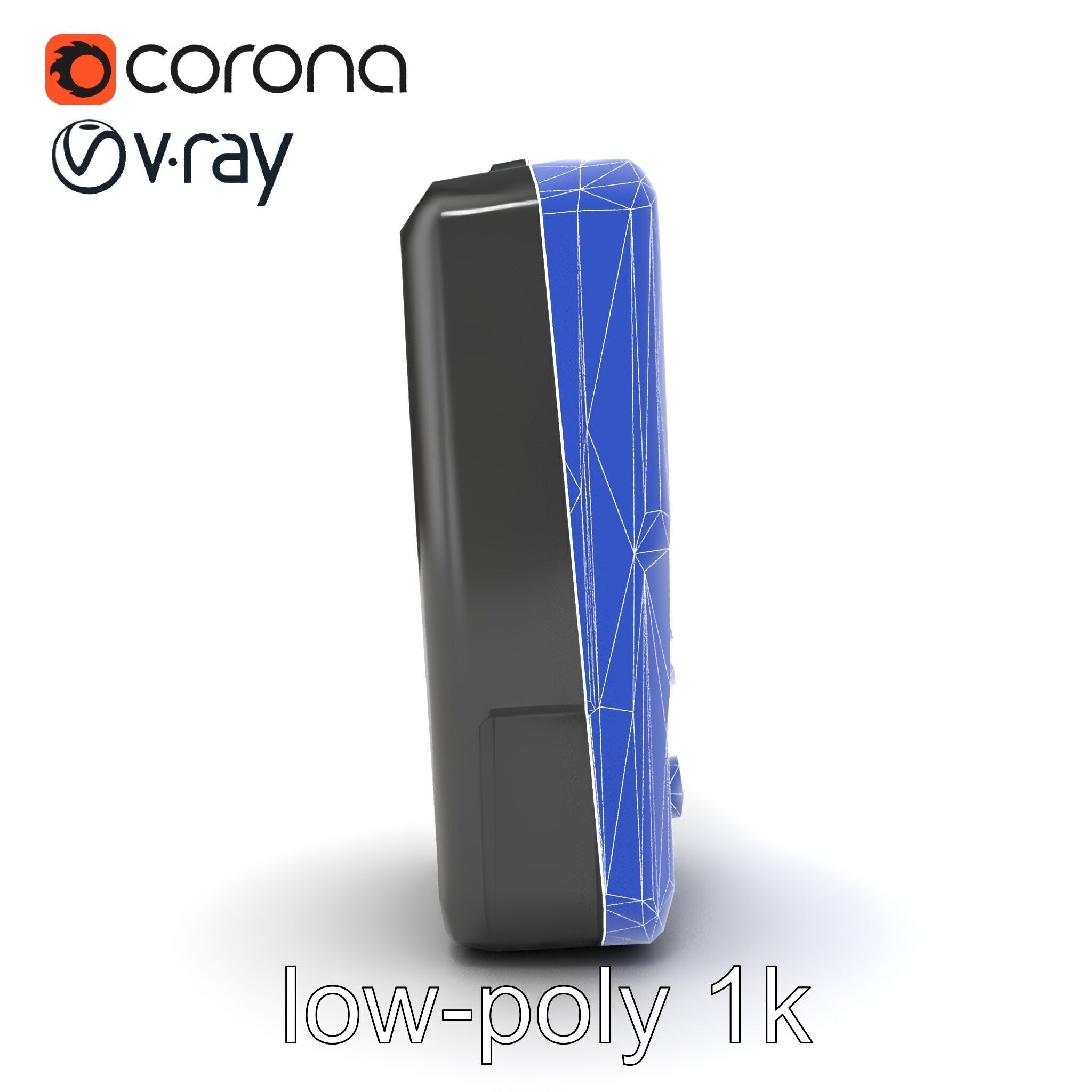 Handheld Light Meter Responsive Touch model pack Low-poly 3D model_18