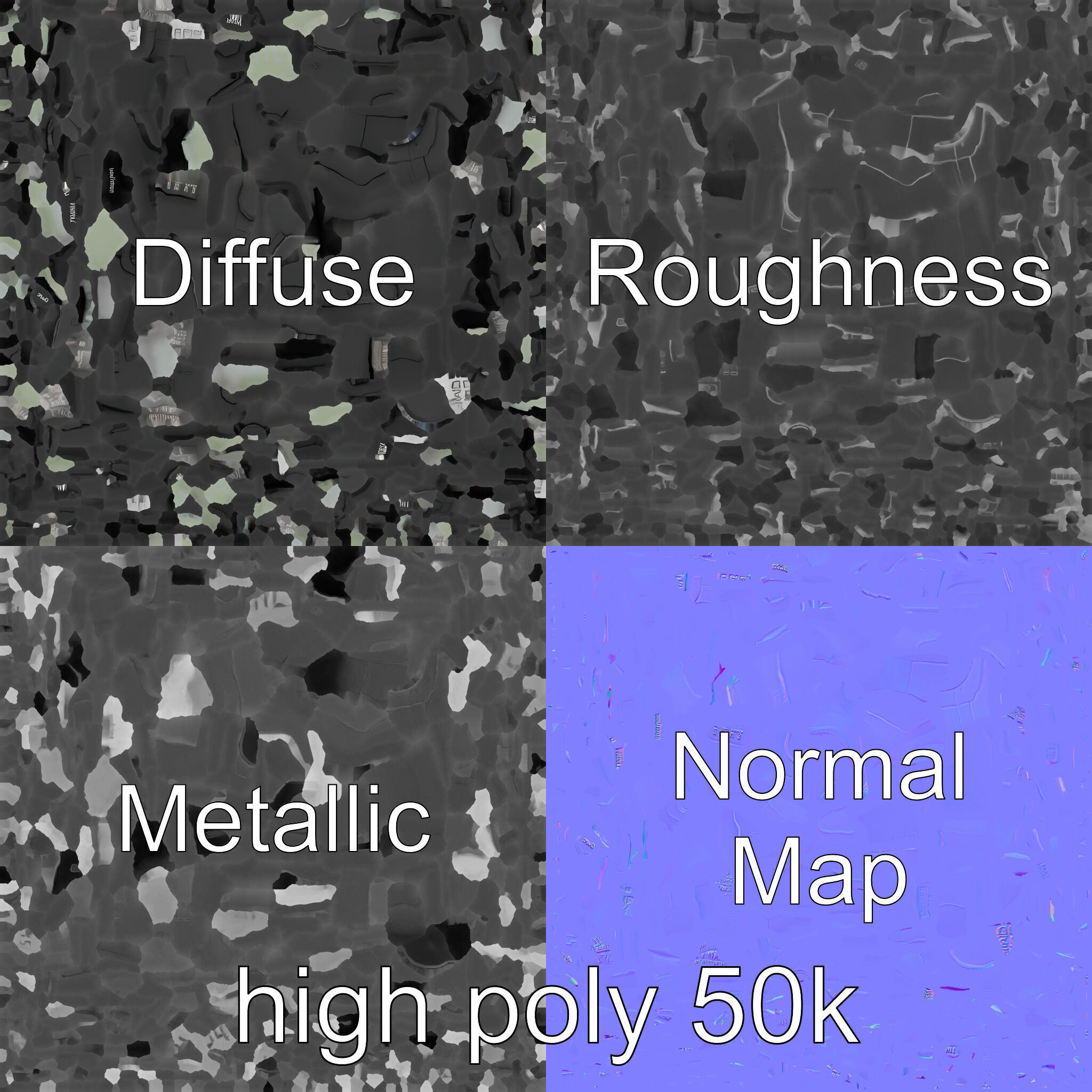 Handheld Light Meter Responsive Touch model pack Low-poly 3D model_3
