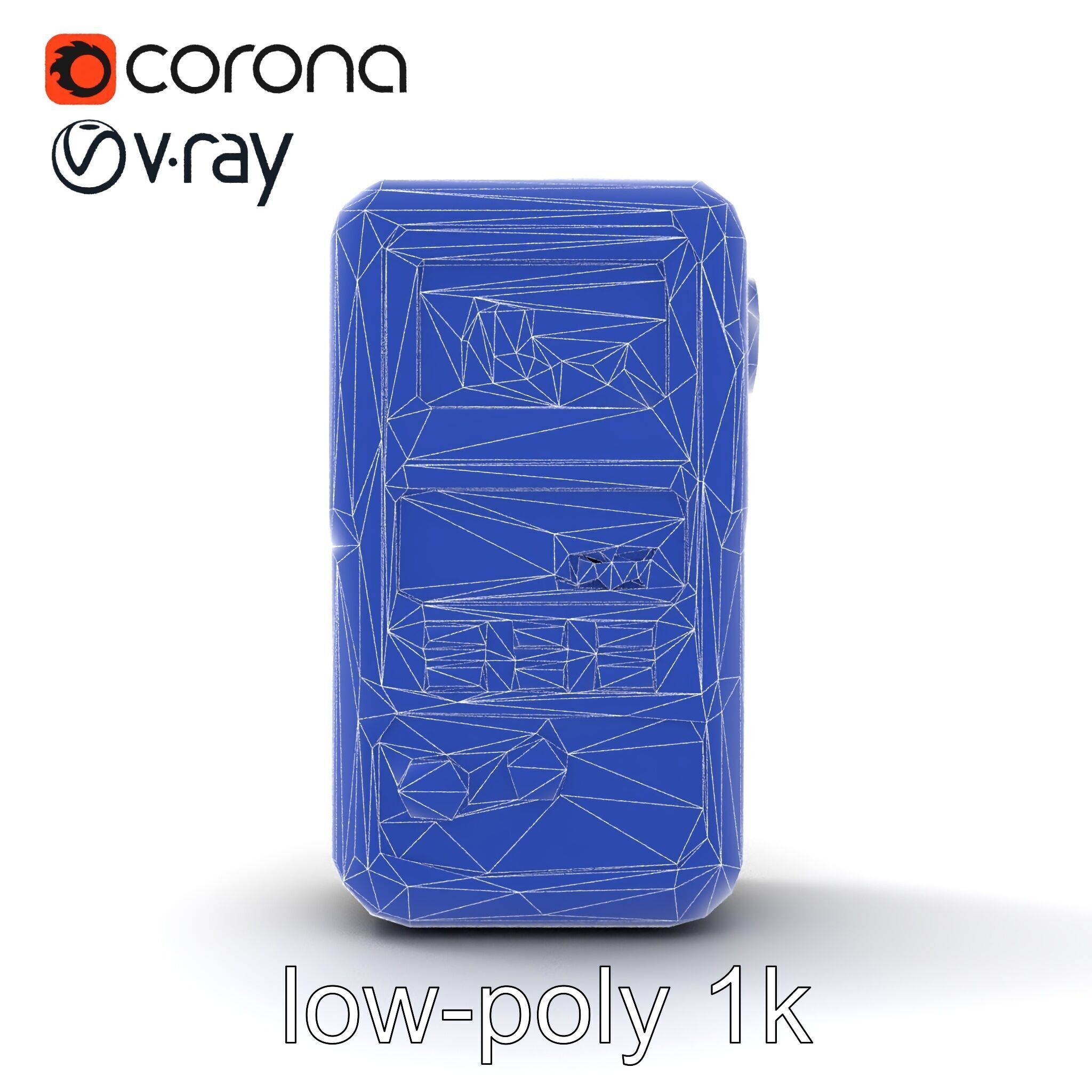 Handheld Light Meter Responsive Touch model pack Low-poly 3D model_31