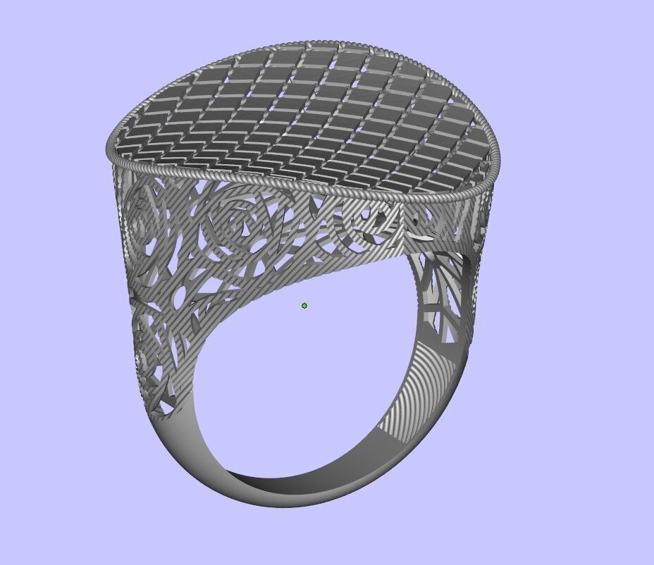 Ring For Lathe  3D print model_1