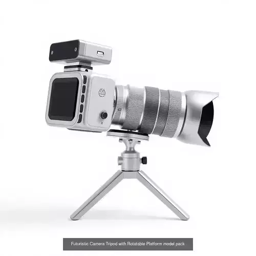 High-Tech Photography Essentials Pack 3D Model Collection