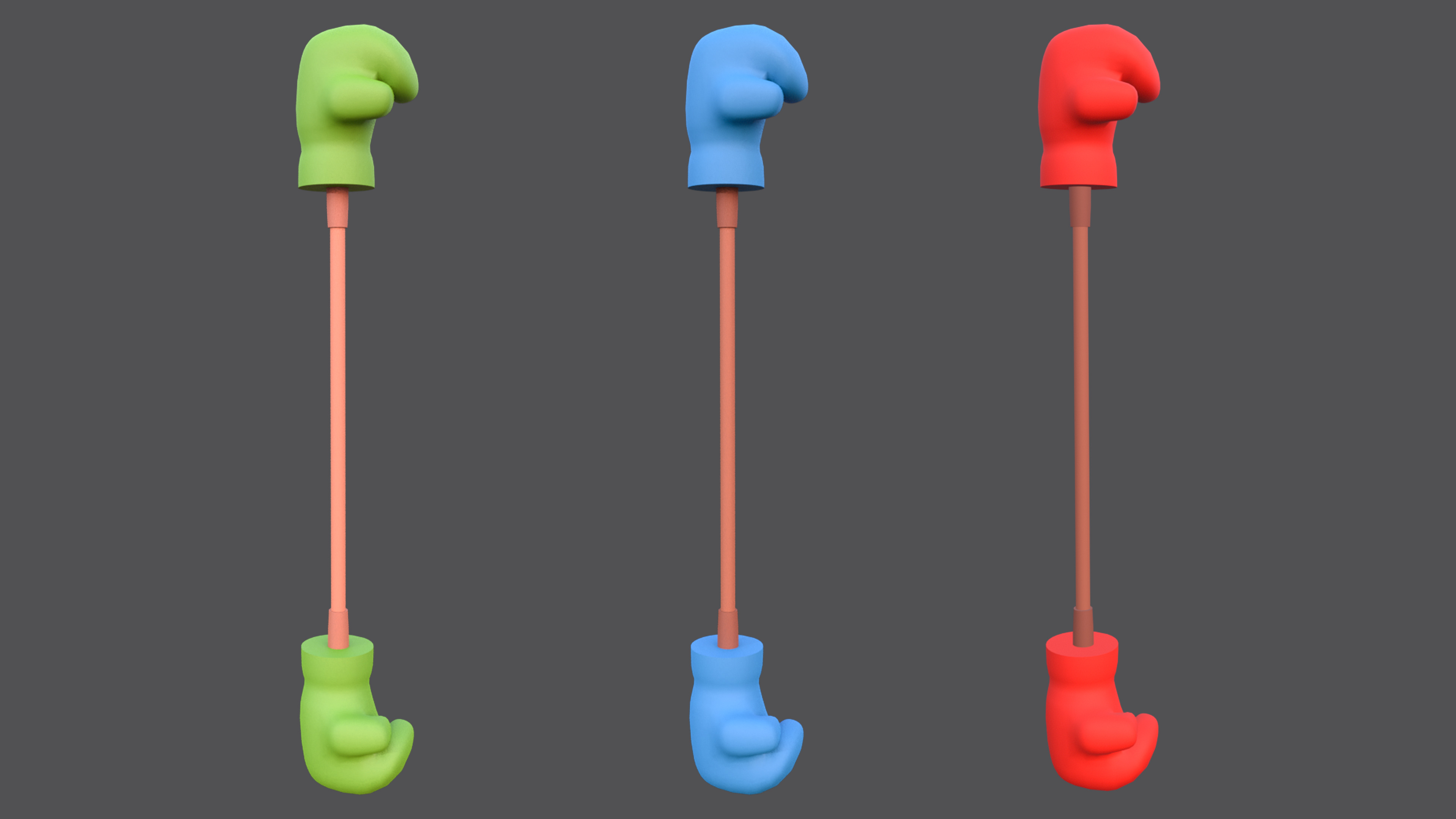 Weapons - Low Poly Weapons pack by Ake Low-poly 3D model_7