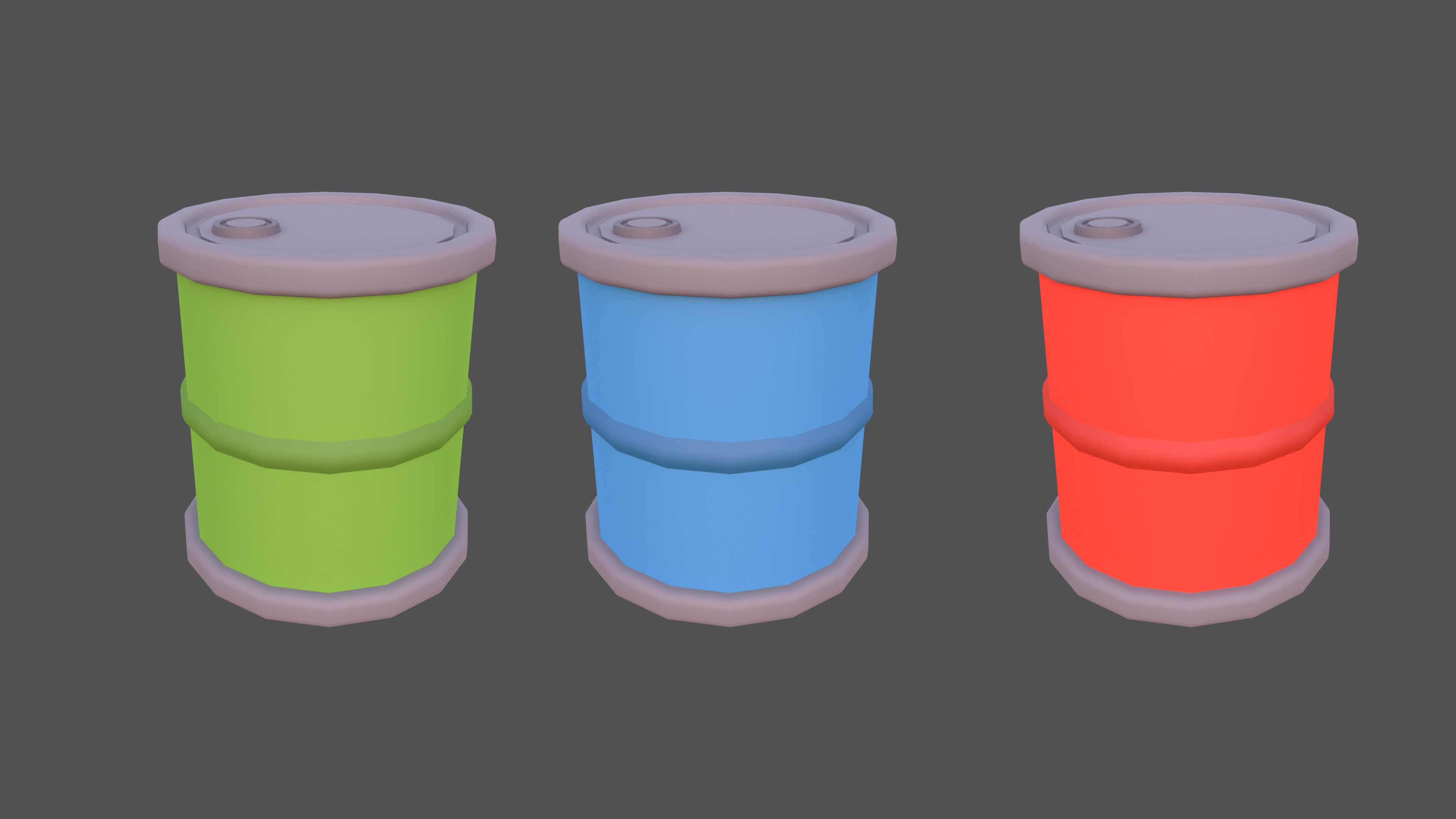 Weapons - Low Poly Weapons pack by Ake Low-poly 3D model_32