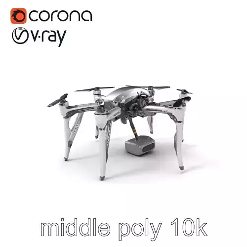 Giant Spider Drone Hexapod Terrain Mapping model pack