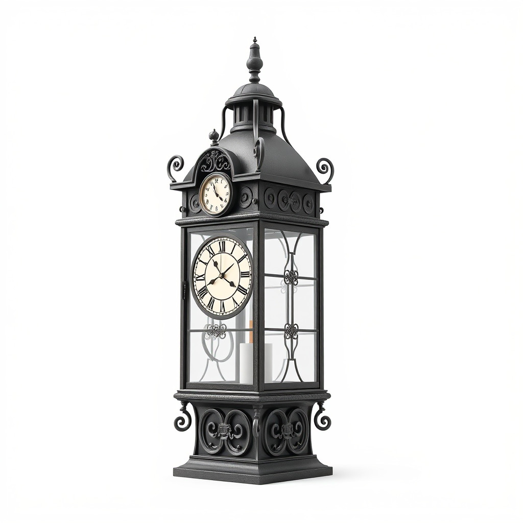 Ornate Clock Tower Lantern model pack Low-poly 3D model_33