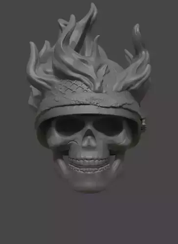 Ghost Rider 44 headsculpt  6 inch