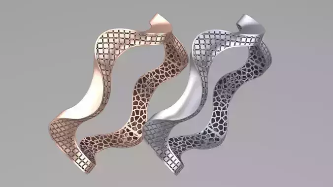 twisted simple bracelet