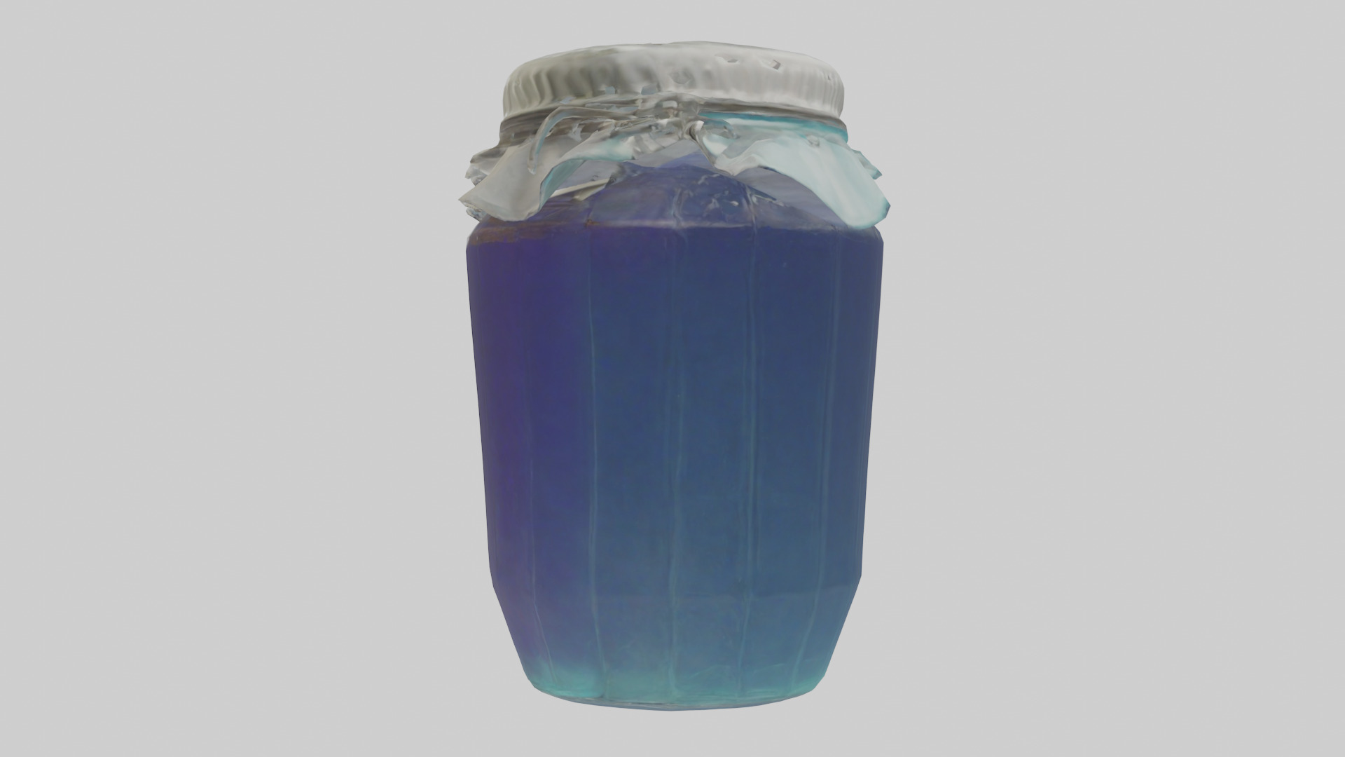 Jelly Jar model Low-poly 3D model_12