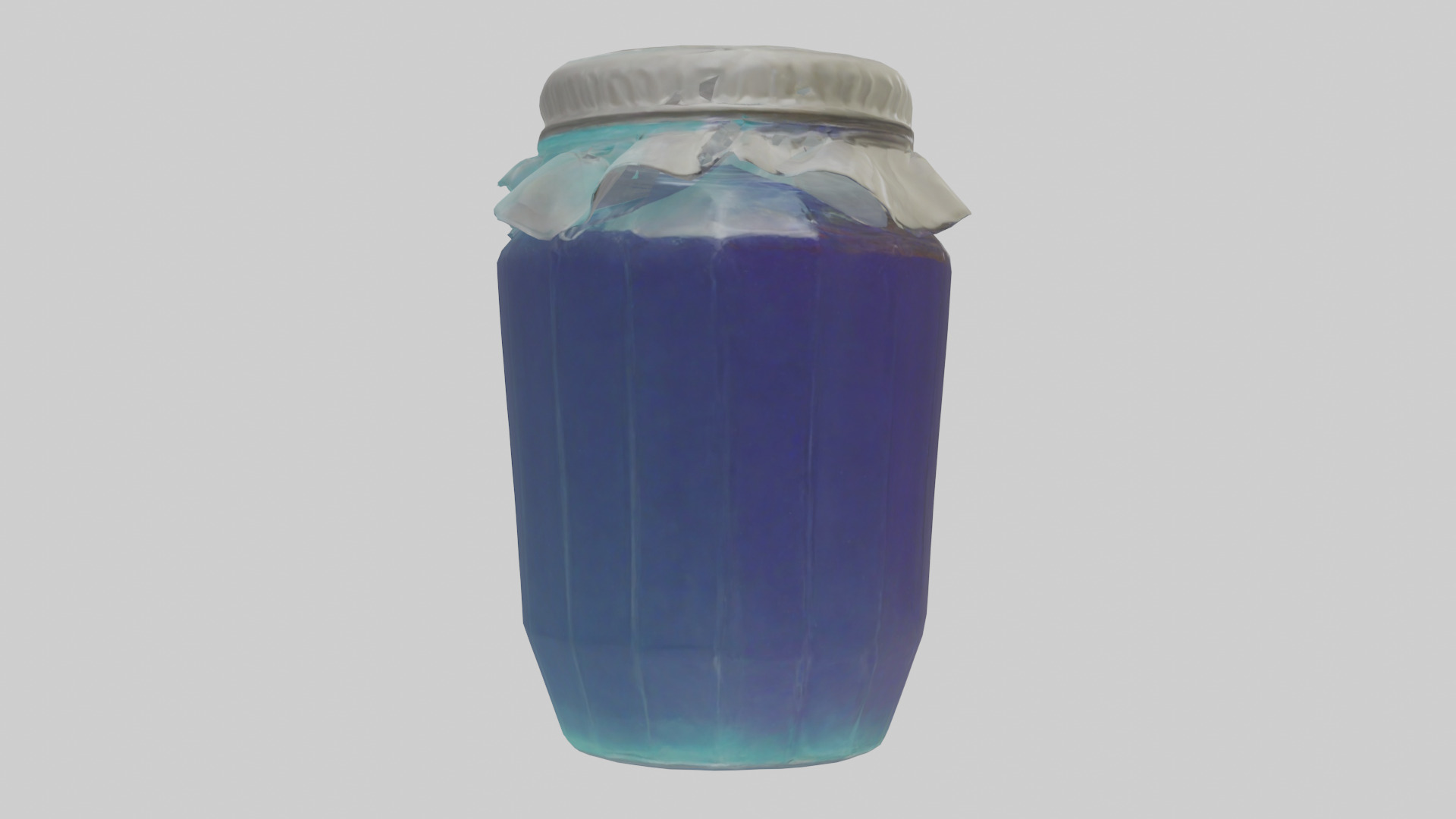 Jelly Jar model Low-poly 3D model_13