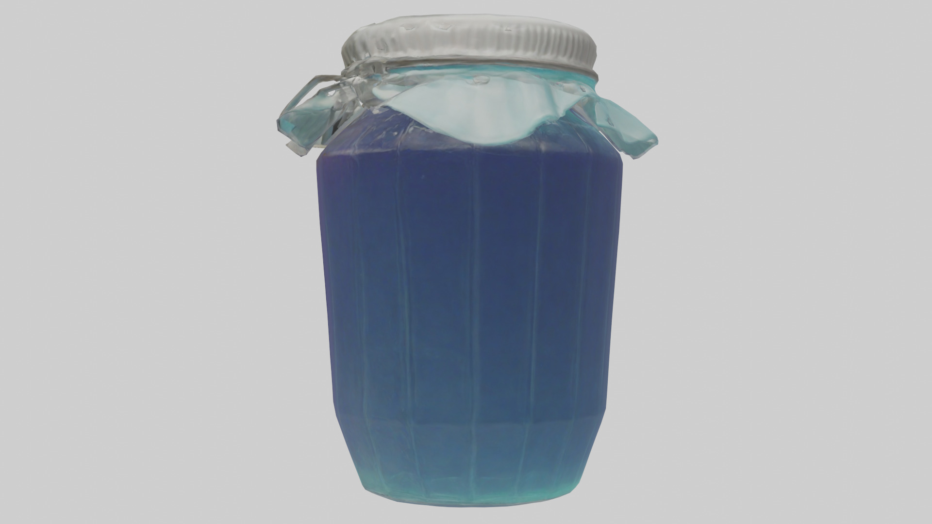 Jelly Jar model Low-poly 3D model_2