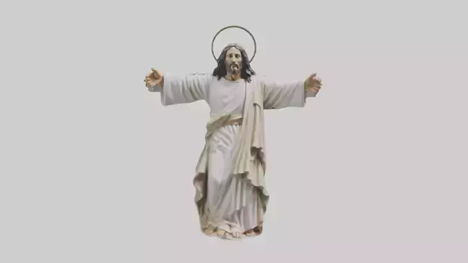 Jesus Christ statue model