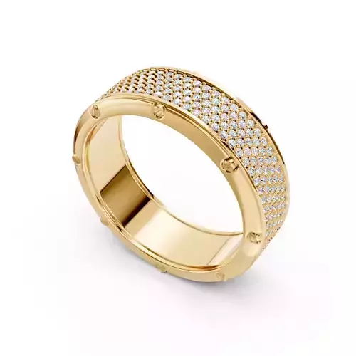 Rockford Man Diamond Ring