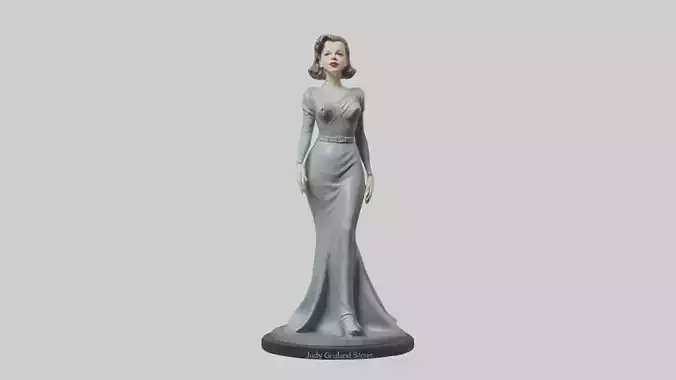 Judy Garland statue model