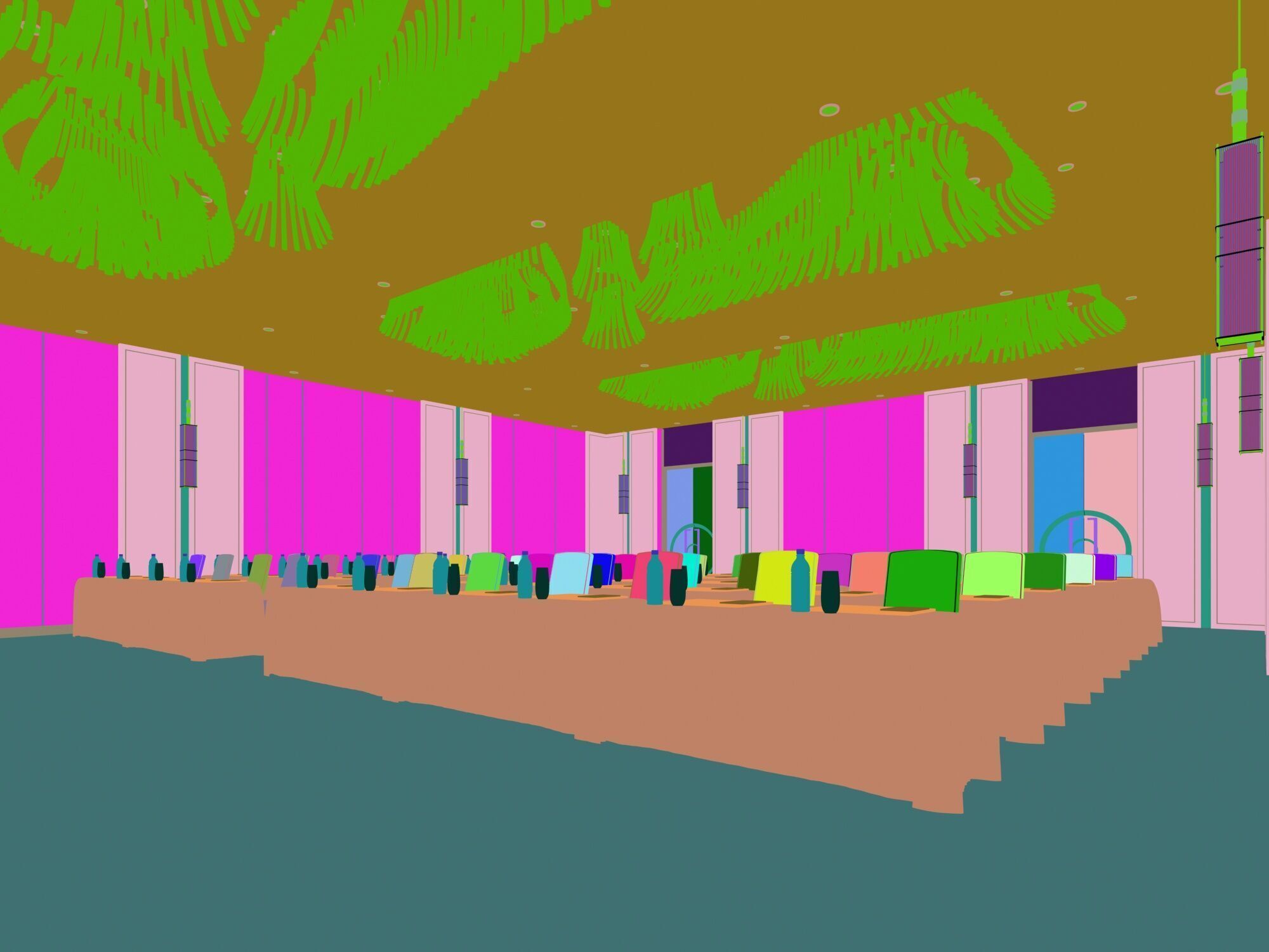 Conference Room 3D model_7