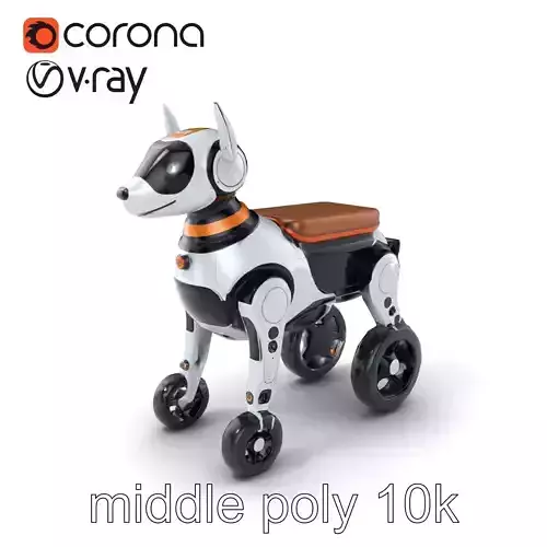 Courier Robot Dog Efficient Design Model Pack