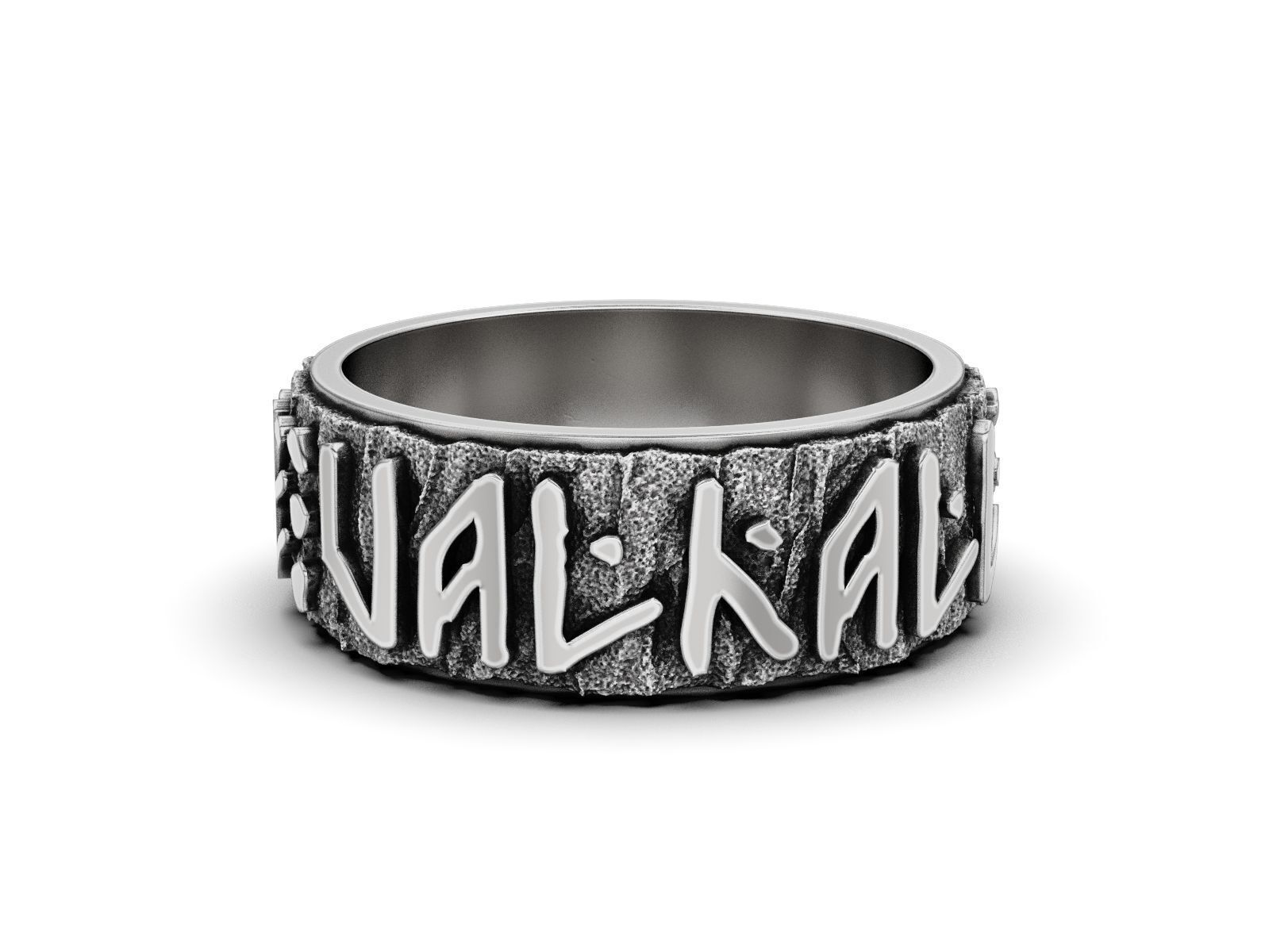 Ring Valhall Awaits Me 3D print model_4