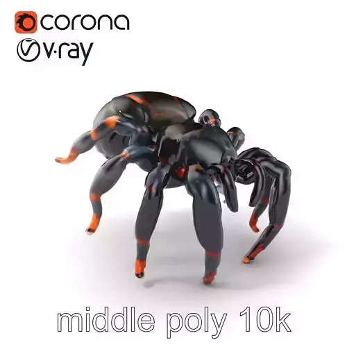 Trapdoor Spider Creature model pack