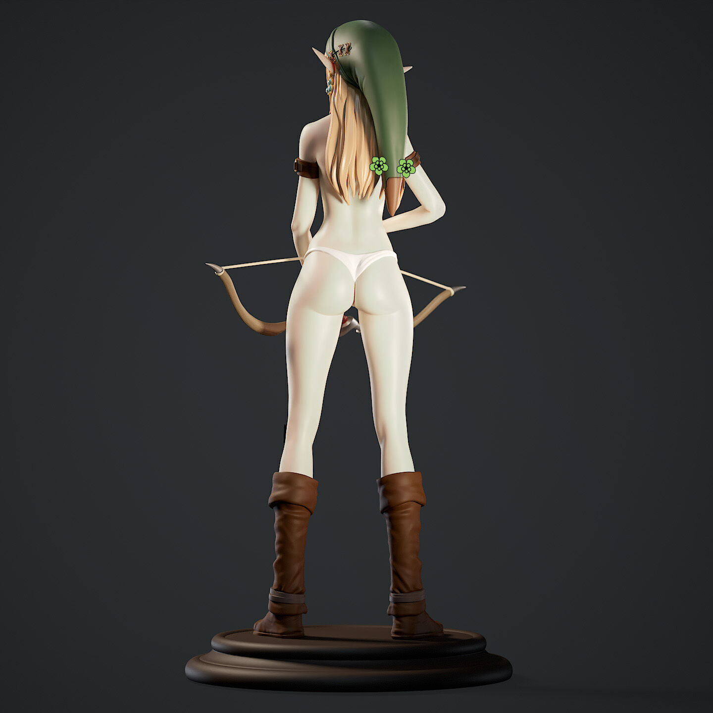Saya Silent Arrow Standing Pose 3D print model_7
