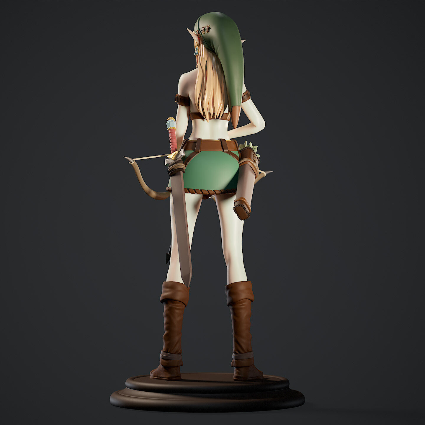 Saya Silent Arrow Standing Pose 3D print model_3