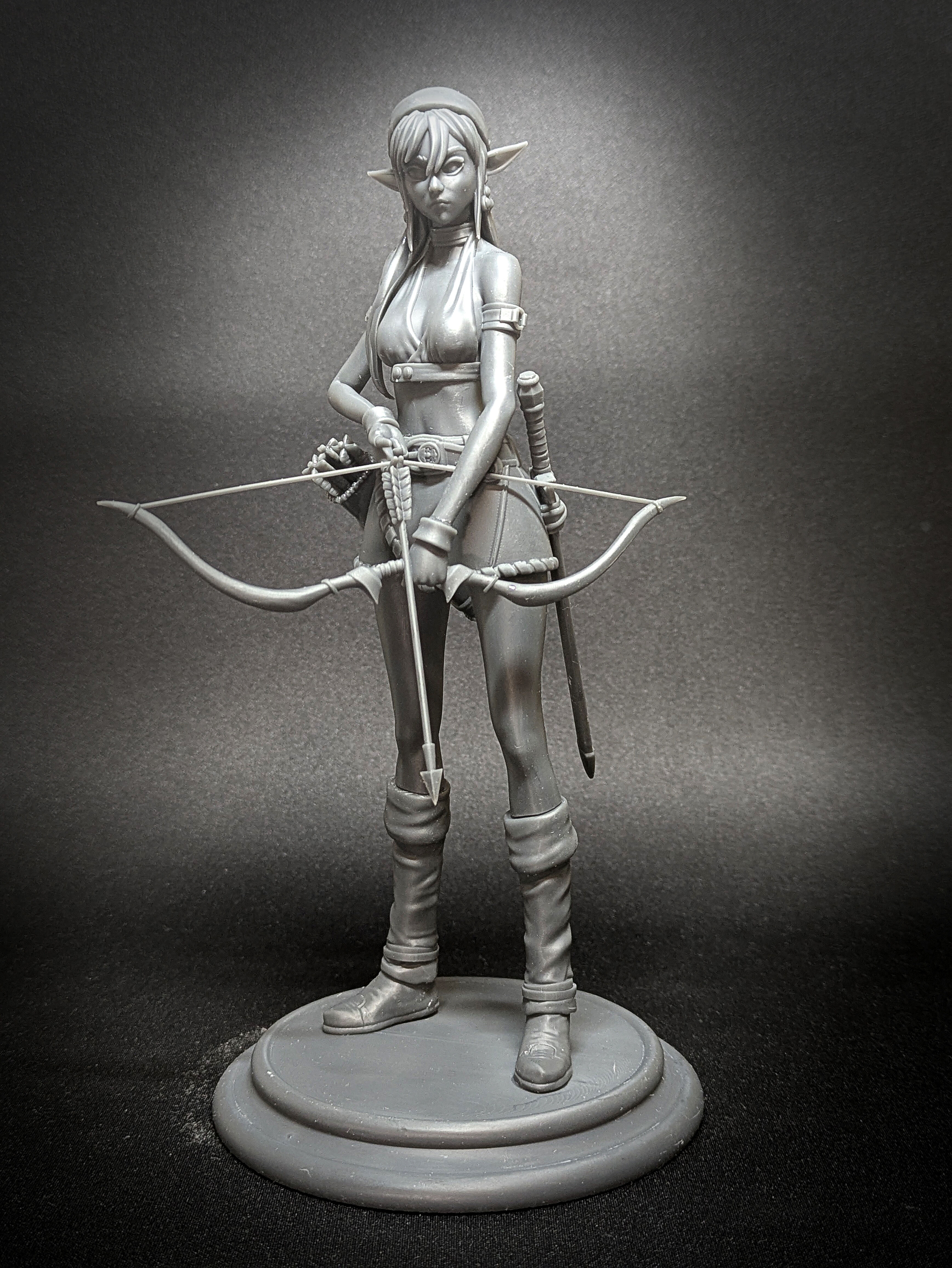 Saya Silent Arrow Standing Pose 3D print model_12