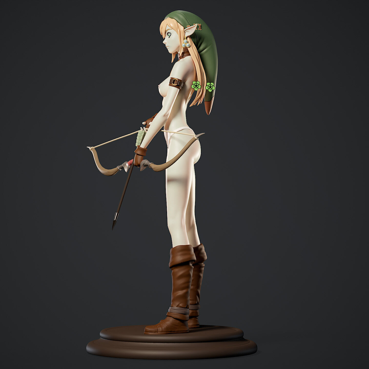 Saya Silent Arrow Standing Pose 3D print model_6