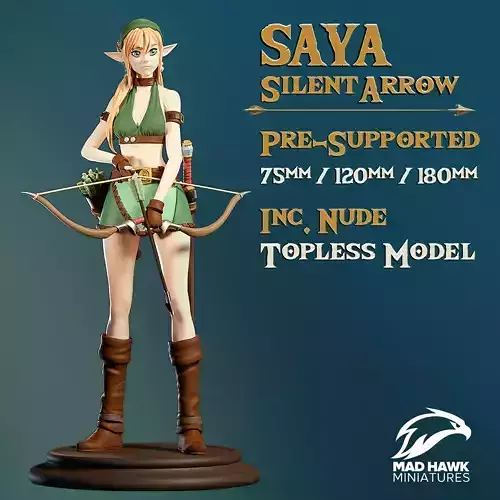 Saya Silent Arrow Standing Pose