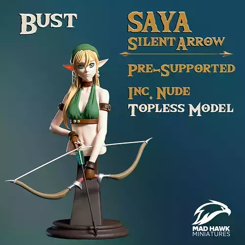 Saya Silent Arrow Bust