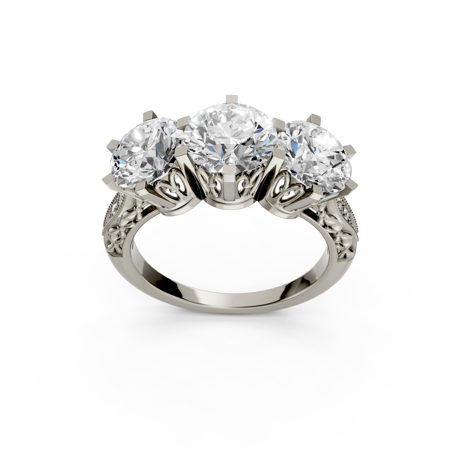 Antique Ring 3D print model_1