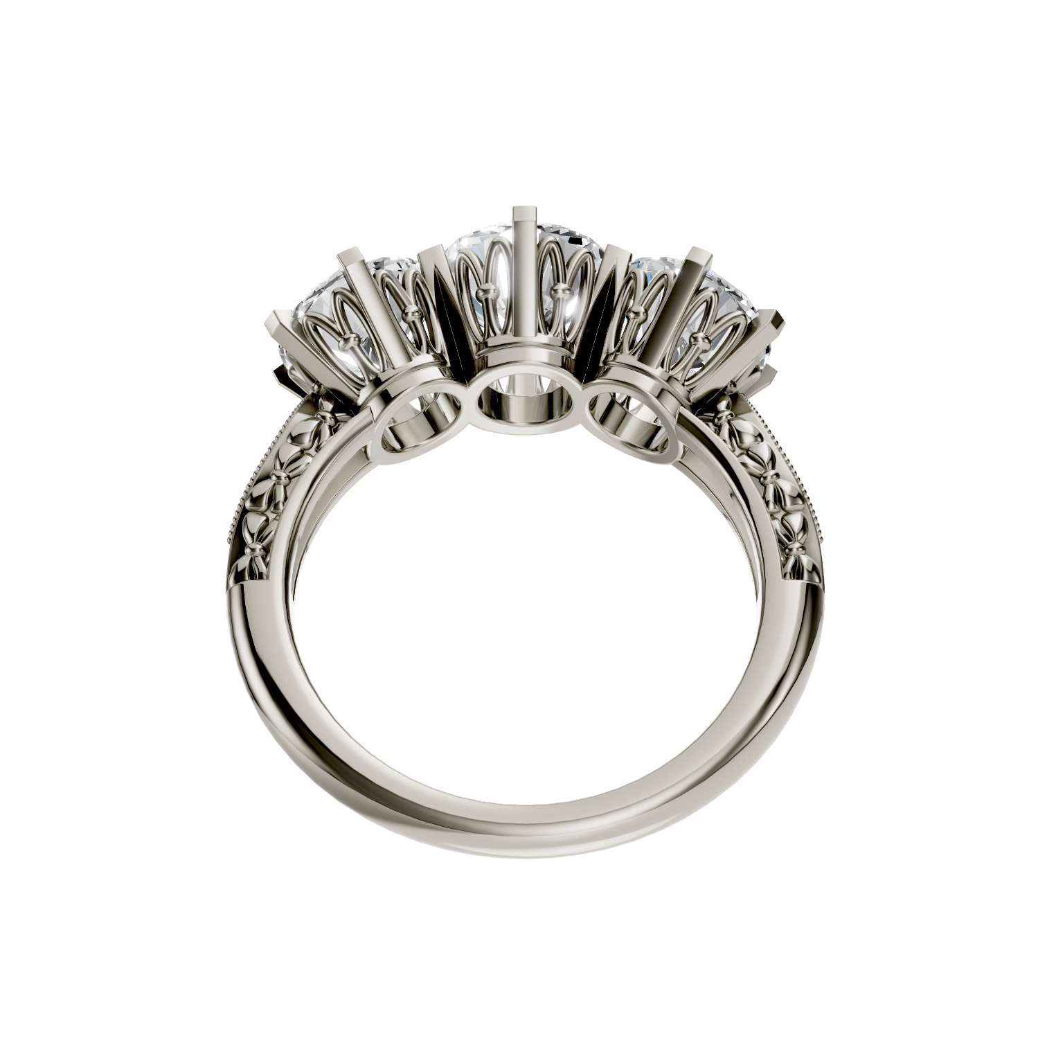 Antique Ring 3D print model_4