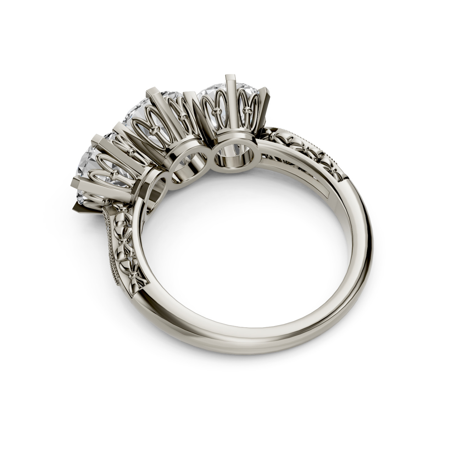 Antique Ring 3D print model_6