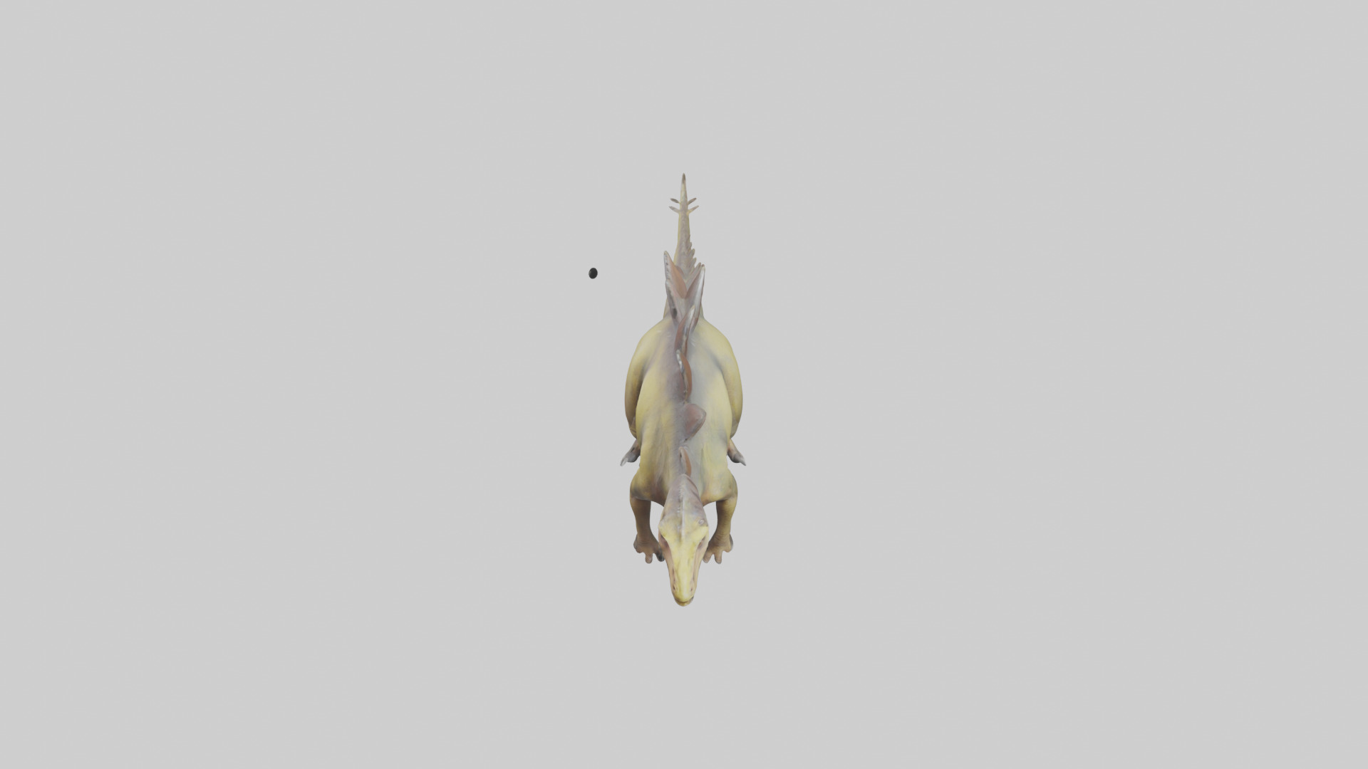 Kentrosaurus model Low-poly 3D model_16