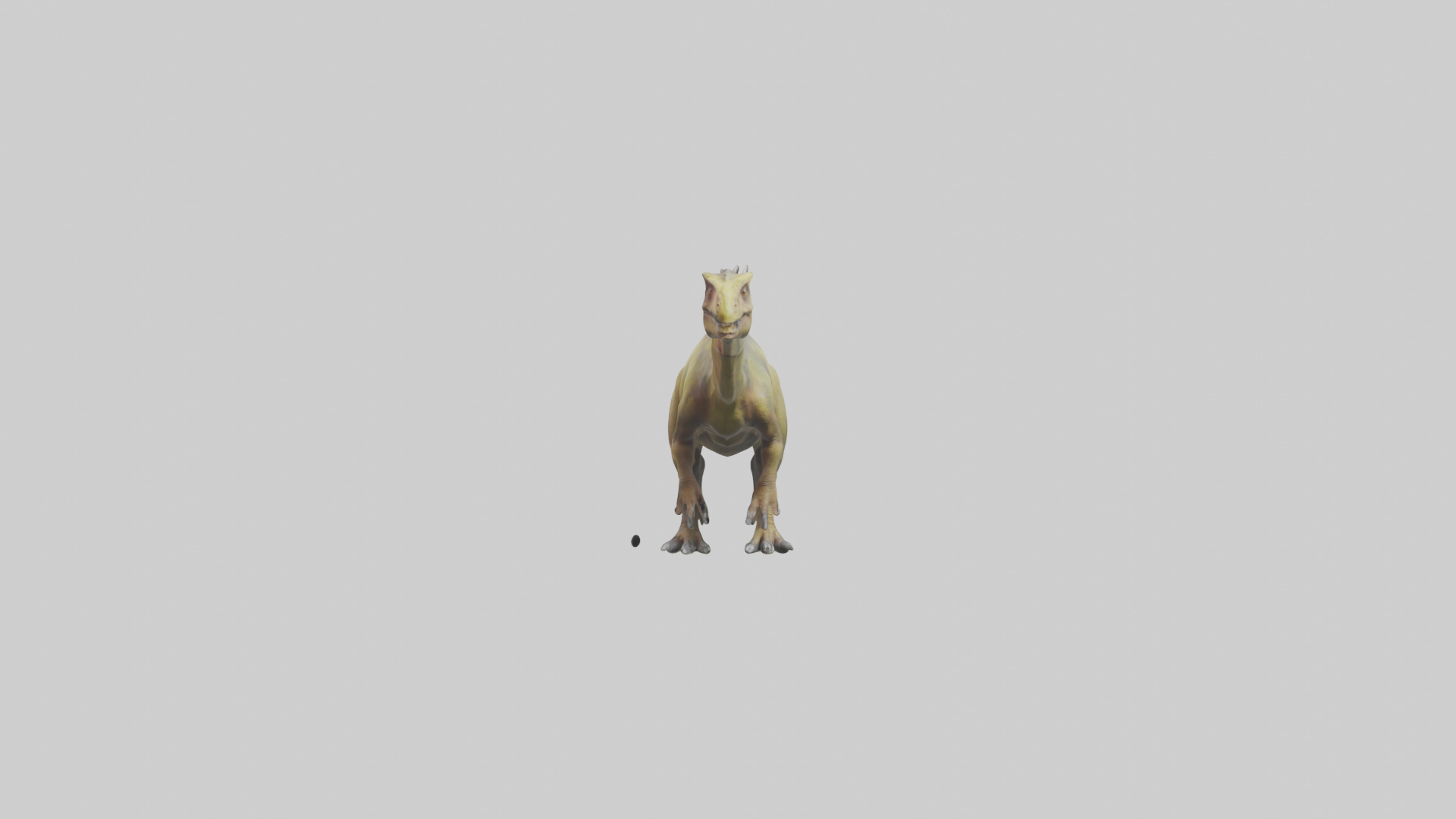 Kentrosaurus model Low-poly 3D model_9
