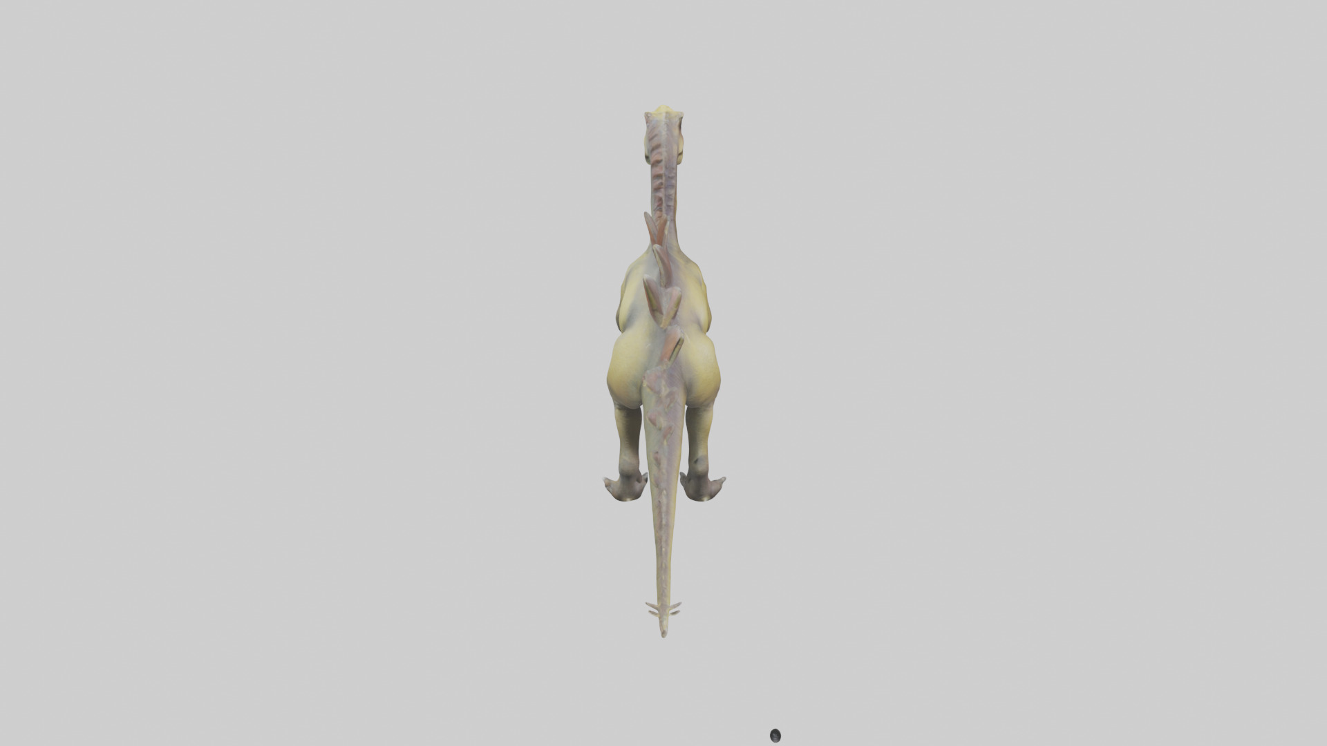 Kentrosaurus model Low-poly 3D model_15